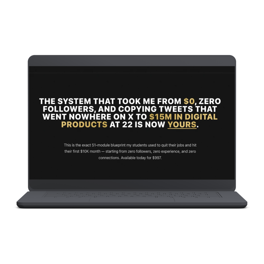 Alex Suzuki - X Academy - From $0 to $15M using X